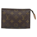 LOUIS VUITTON Monogram Poche Toilette 15 Pouch M47546 LV Auth BA13244-13