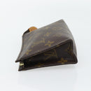 LOUIS VUITTON Monogram Poche Toilette 15 Pouch M47546 LV Auth BA13244-3