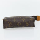 LOUIS VUITTON Monogram Poche Toilette 15 Pouch M47546 LV Auth BA13244-6