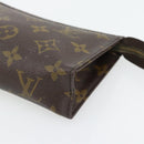 LOUIS VUITTON Monogram Poche Toilette 15 Pouch M47546 LV Auth BA13244-7