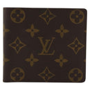 LOUIS VUITTON Monogram Portemonnaie Bier Karten Kredit M61652 LV Auth BA13245-13