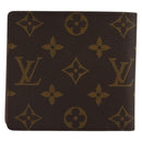 LOUIS VUITTON Monogram Portemonnaie Bier Karten Kredit M61652 LV Auth BA13245-2