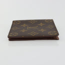 LOUIS VUITTON Monogram Portemonnaie Bier Karten Kredit M61652 LV Auth BA13245-3