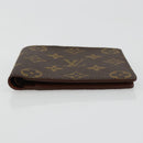 LOUIS VUITTON Monogram Portemonnaie Bier Karten Kredit M61652 LV Auth BA13245-6