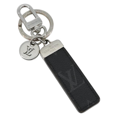 LOUIS VUITTON Monogram Eclipse Porte Cles Neo LV Club Charm M69475 Auth BA13248