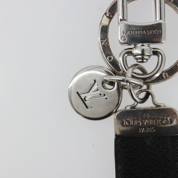LOUIS VUITTON Monogram Eclipse Porte Cles Neo LV Club Charm M69475 Auth BA13248