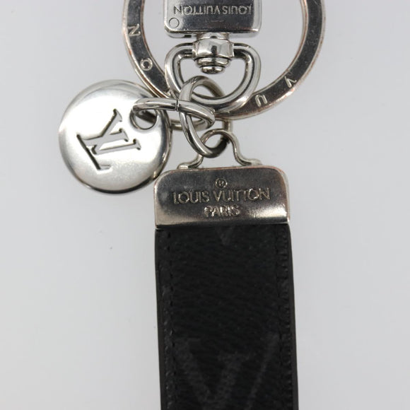 LOUIS VUITTON Monogram Eclipse Porte Cles Neo LV Club Charm M69475 Auth BA13248