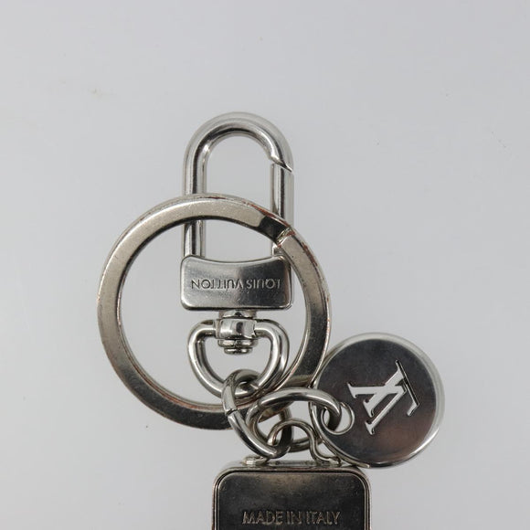LOUIS VUITTON Monogram Eclipse Porte Cles Neo LV Club Charm M69475 Auth BA13248