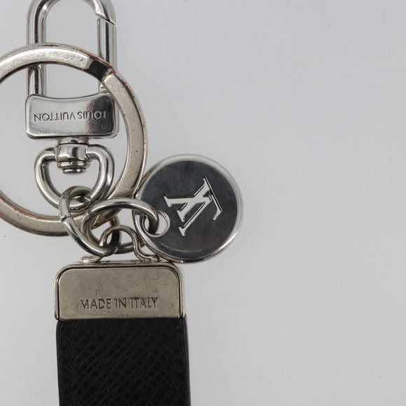LOUIS VUITTON Monogram Eclipse Porte Cles Neo LV Club Charm M69475 Auth BA13248