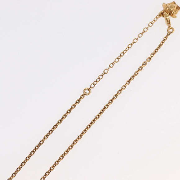 Gianni Versace Medusa Ketting metaal Goud Auth BA13251