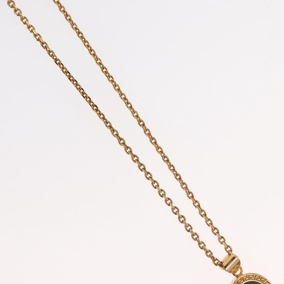Gianni Versace Medusa Ketting metaal Goud Auth BA13251