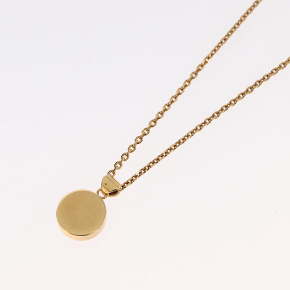 Gianni Versace Medusa Ketting metaal Goud Auth BA13251