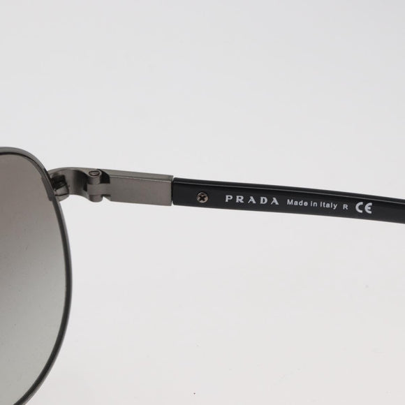 PRADA Sunglasses plastic Black Auth BA13253