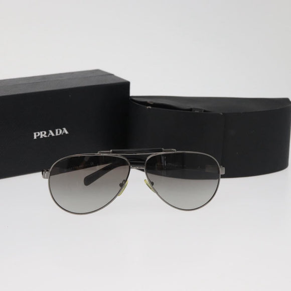 PRADA Sunglasses plastic Black Auth BA13253