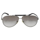 PRADA Sunglasses plastic Black Auth BA13253-13