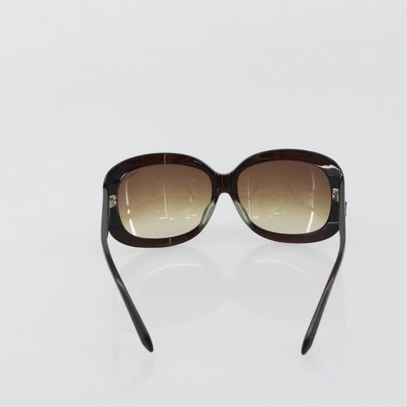 TIFFANY&Co. Sunglasses plastic Brown Auth BA13256