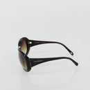 TIFFANY&Co. Sunglasses plastic Brown Auth BA13256-4