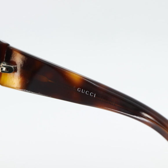 GUCCI Sonnenbrille mit Schildpattmuster Kunststoff Braun Auth BA13260