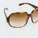 GUCCI Sonnenbrille mit Schildpattmuster Kunststoff Braun Auth BA13260-7