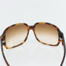 GUCCI Sonnenbrille mit Schildpattmuster Kunststoff Braun Auth BA13260-9
