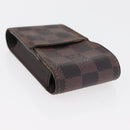 LOUIS VUITTON Monogram Damier Ebene Etui Sigarettenkoker 4 Set LV Auth BA13268-16