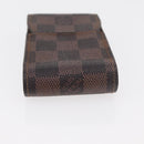 LOUIS VUITTON Monogram Damier Ebene Etui Sigarettenkoker 4 Set LV Auth BA13268-17