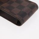 LOUIS VUITTON Monogram Damier Ebene Etui Sigarettenkoker 4 Set LV Auth BA13268-18