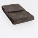 LOUIS VUITTON Monogram Damier Ebene Etui Sigarettenkoker 4 Set LV Auth BA13268-21