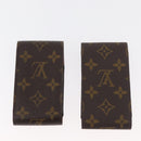 LOUIS VUITTON Monogram Damier Ebene Etui Sigarettenkoker 4 Set LV Auth BA13268-3