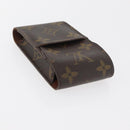 LOUIS VUITTON Monogram Damier Ebene Etui Sigarettenkoker 4 Set LV Auth BA13268-4