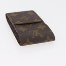 LOUIS VUITTON Monogram Damier Ebene Etui Sigarettenkoker 4 Set LV Auth BA13268-9