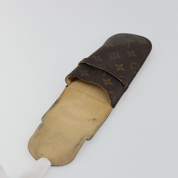 LOUIS VUITTON Monogram Etui Lunette Rabat Glasses Case M62970 LV Auth BA13269