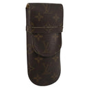 LOUIS VUITTON Monogram Etui Lunette Rabat Glasses Case M62970 LV Auth BA13269-1