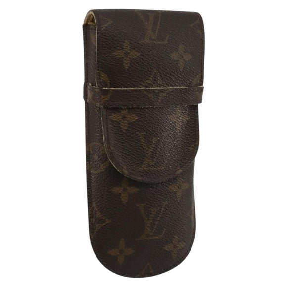 LOUIS VUITTON Monogram Etui Lunette Rabat Glasses Case M62970 LV Auth BA13269