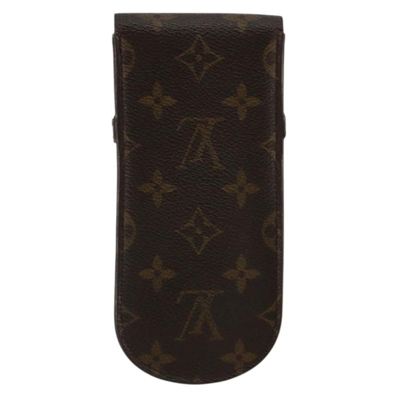 LOUIS VUITTON Monogram Etui Lunette Rabat Glasses Case M62970 LV Auth BA13269
