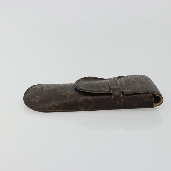 LOUIS VUITTON Monogram Etui Lunette Rabat Glasses Case M62970 LV Auth BA13269