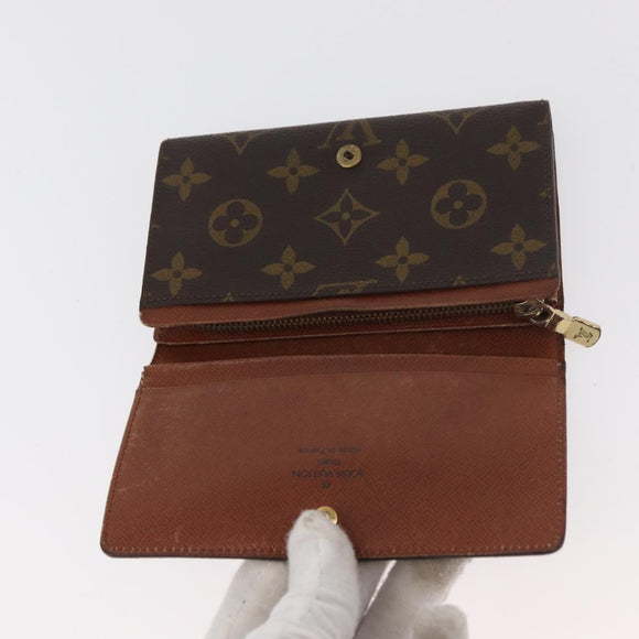 LOUIS VUITTON Monogram Geldbörse 5er Set LV Auth BA13272