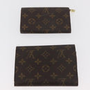 LOUIS VUITTON Monogram Geldbörse 5er Set LV Auth BA13272-17
