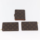 LOUIS VUITTON Monogram Geldbörse 5er Set LV Auth BA13272-3