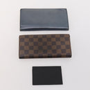 LOUIS VUITTON Bulgari Damier Vernis Epi Portemonnee PVC 7 Set Wit Blauw Auth BA13273-14