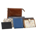 LOUIS VUITTON Bulgari Damier Vernis Epi Portemonnee PVC 7 Set Wit Blauw Auth BA13273-1