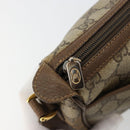 GUCCI GG Supreme Web Sherry Line Tasche PVC Beige Gold 56 02 032 Auth BA13275-16