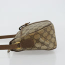 GUCCI GG Supreme Web Sherry Line Tasche PVC Beige Gold 56 02 032 Auth BA13275-5