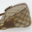 GUCCI GG Supreme Web Sherry Line Tasche PVC Beige Gold 56 02 032 Auth BA13275-6