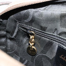 Salvatore Ferragamo Vala Shoulder Bag Leather Beige Gold Auth BA13281-21