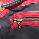 LOUIS VUITTON Epi Petit Noe Bag Bicolor Black Red M44172 LV Auth BA13282-20