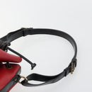 LOUIS VUITTON Epi Petit Noe Bag Bicolor Black Red M44172 LV Auth BA13282-14