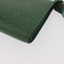 LOUIS VUITTON Epi Pochette Accessoires Pouch Green M52984 LV Auth BA13285-15