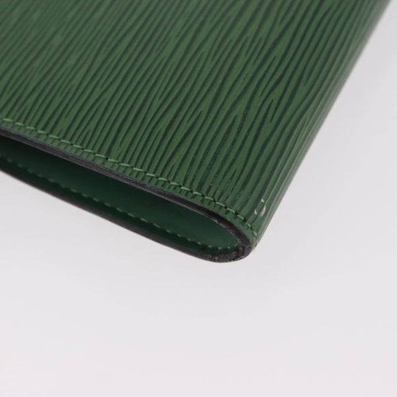 LOUIS VUITTON Epi Pochette Accessoires Pouch Green M52984 LV Auth BA13285