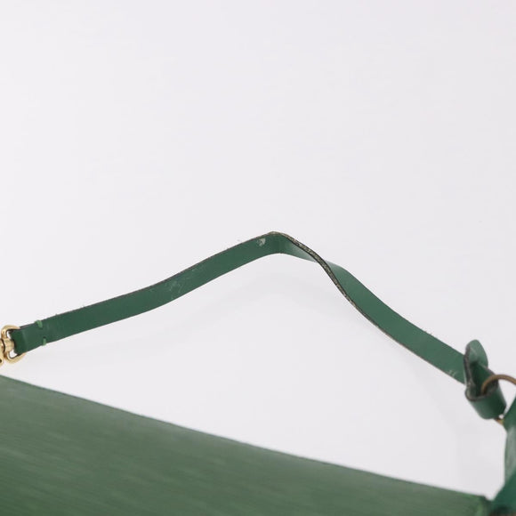 LOUIS VUITTON Epi Pochette Accessoires Pouch Green M52984 LV Auth BA13285